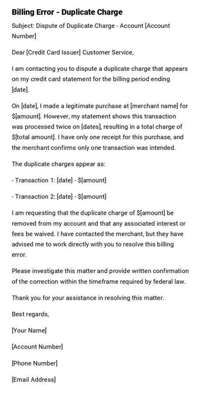 How do I dispute a billing charge?
